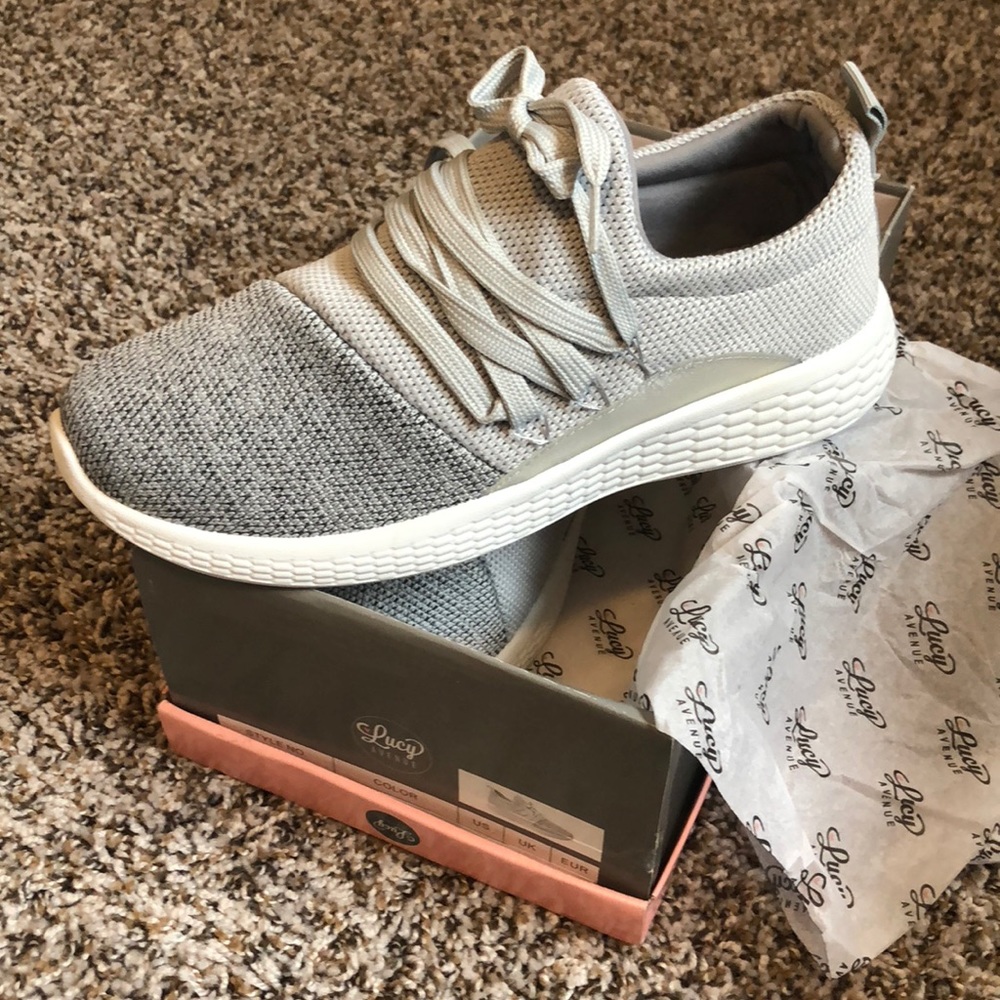 Gray Tennis Shoes